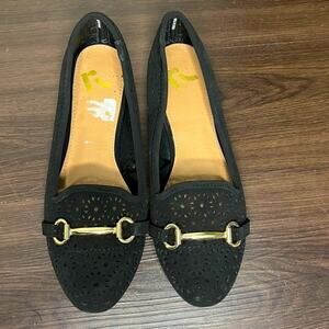 NEW! Report Faux Suede Buckle Slip On Loafers Size 10